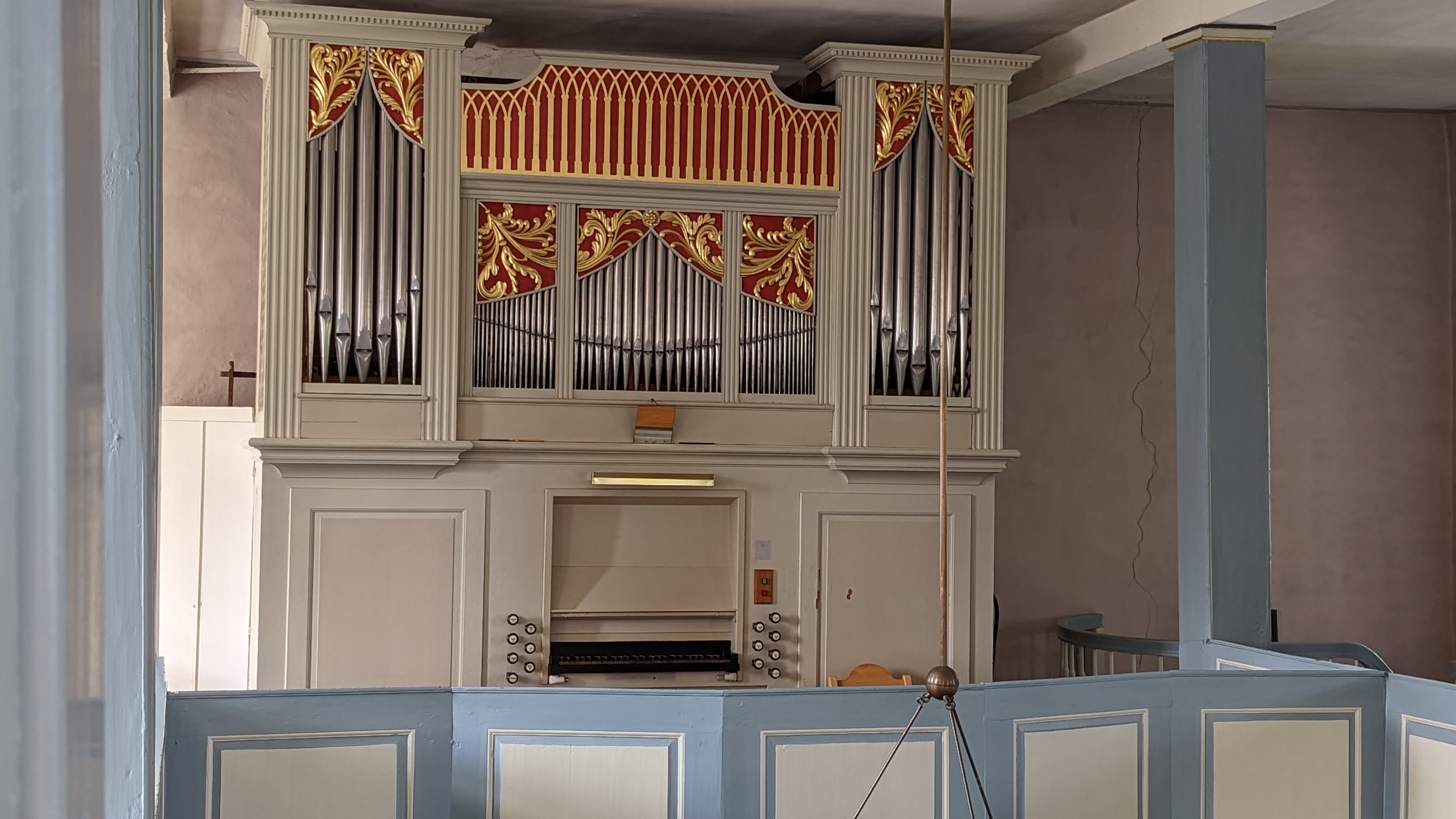 Orgel der Kirche Ehlen
